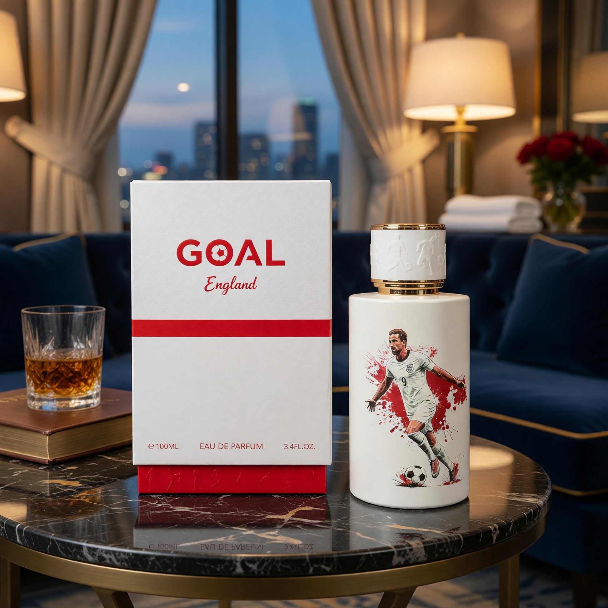 Goal England by Jo Milano, 3.4 oz EDP Spray for Unisex 