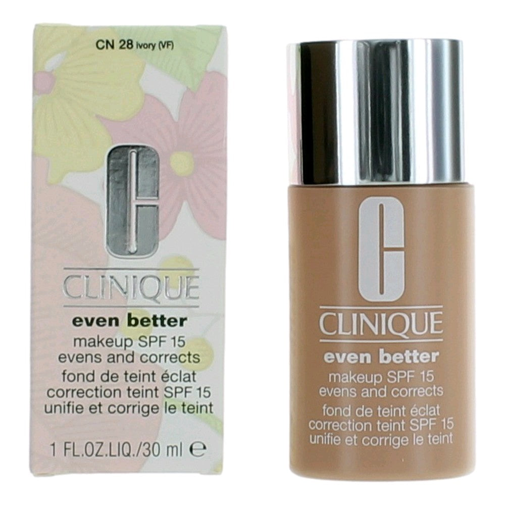 Clinique by Clinique, 1 oz Even Better Makeup SPF 15 - CN 28 Ivory - CN 28 Ivory