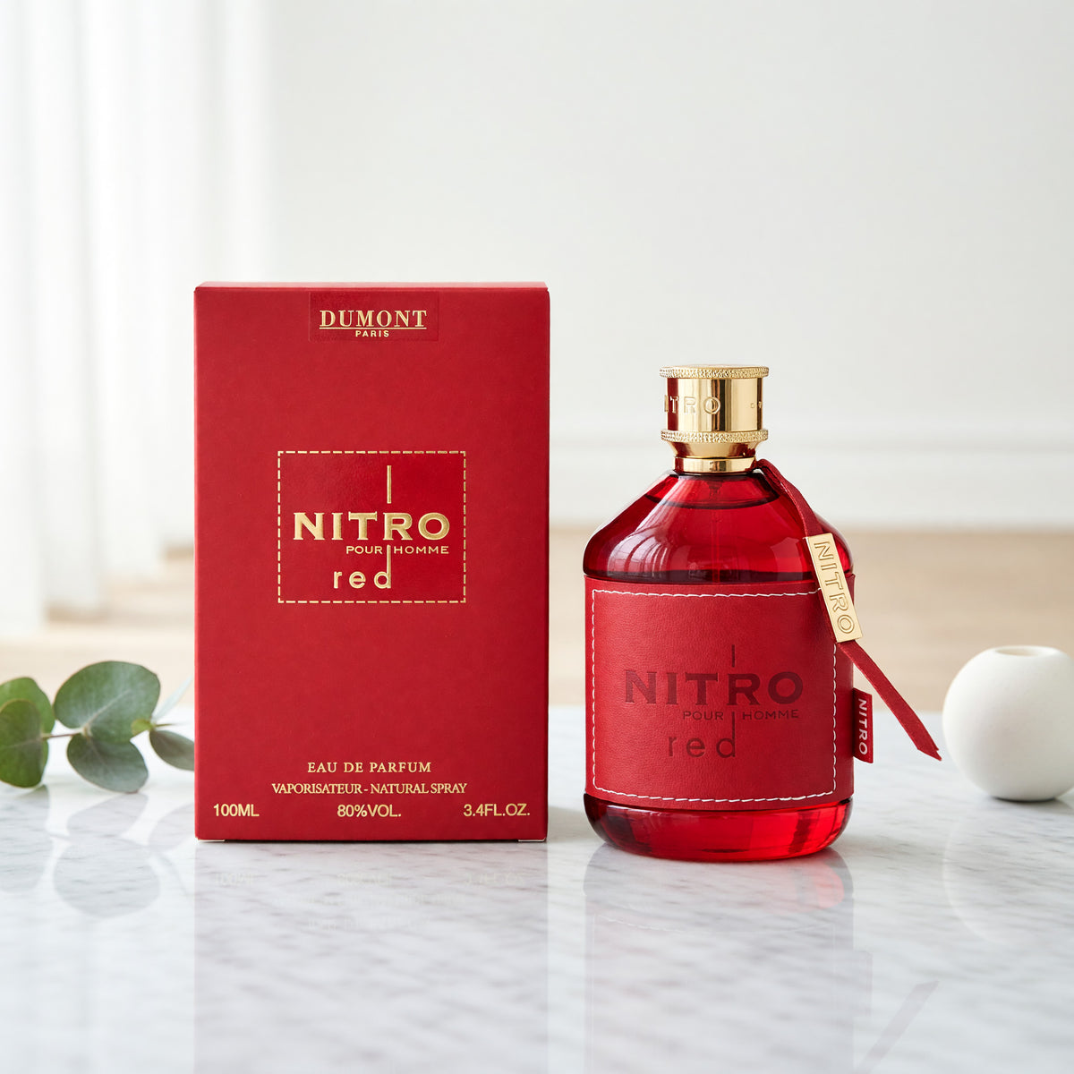 Nitro Red by Dumont, 3.4 oz EDP Spray for Men