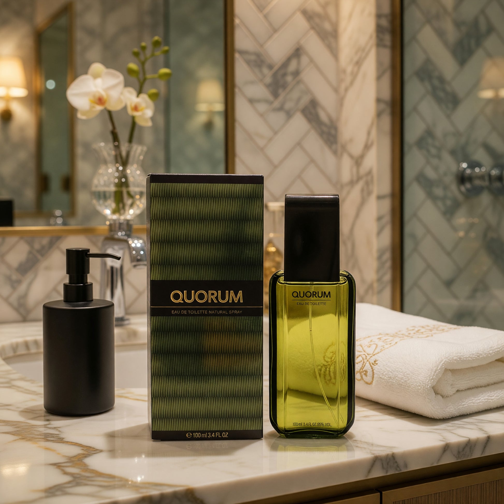 Quorum by Puig, 3.4 oz EDT Spray for Men