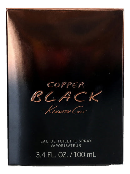 Kenneth Cole Copper Black by Kenneth Cole, 3.4 oz EDT Spray for Men