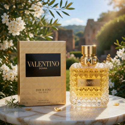 Valentino Donna Born in Roma The Gold by Valentino, 3.4oz EDP Spray women