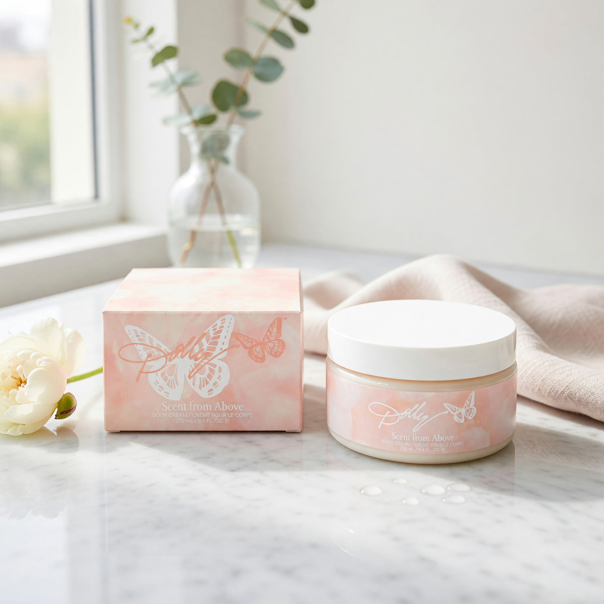 Scent From Above by Dolly Parton, 8.4 oz body Cream for Women.
