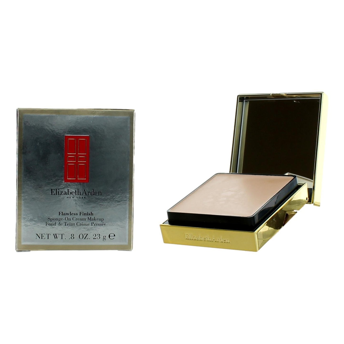 Elizabeth Arden Flawless Finish Sponge-On Cream Makeup, 0.8oz Vanilla 22 - Vanilla 22
