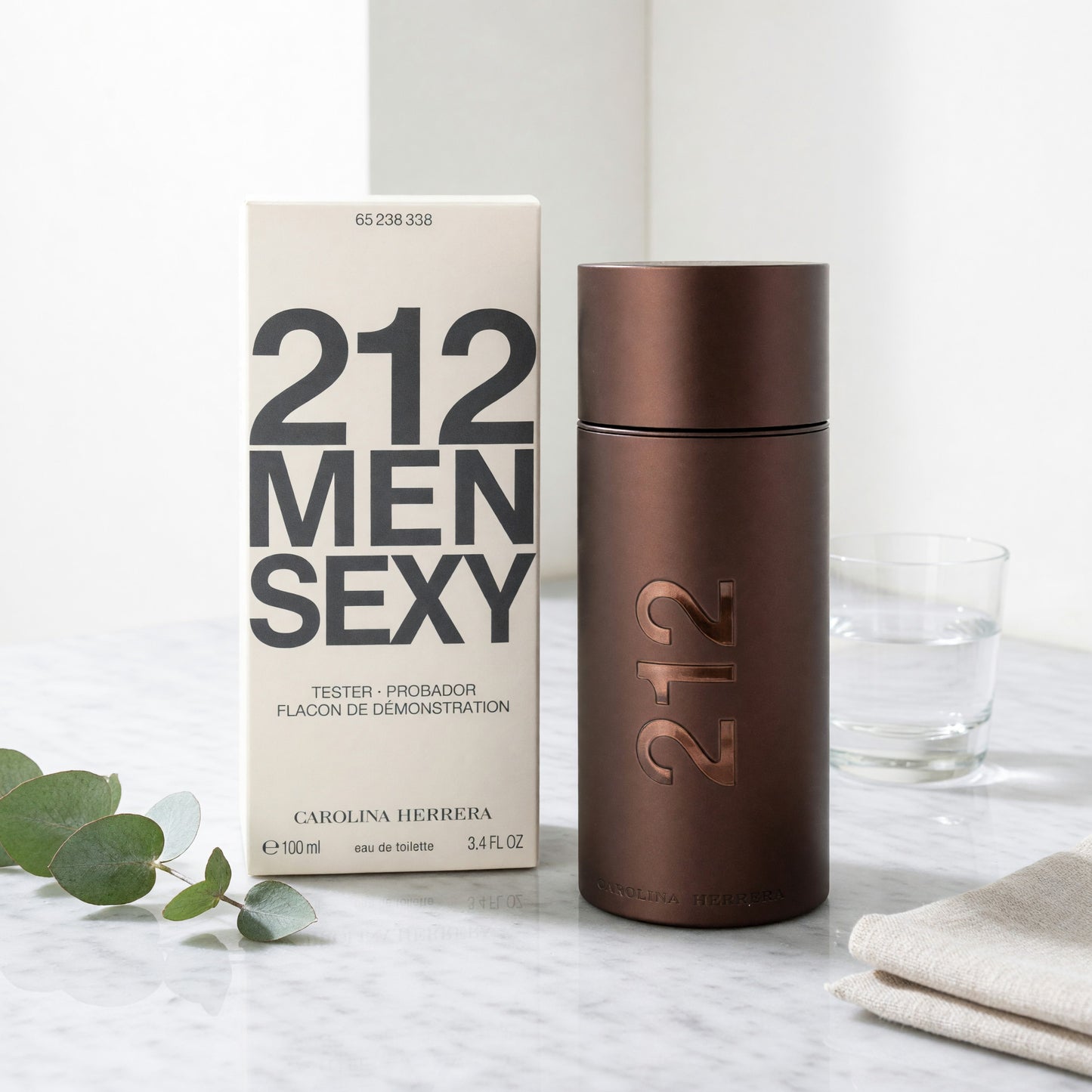 212 Sexy by Carolina Herrera, 3.4 oz EDT Spray for Men TESTER