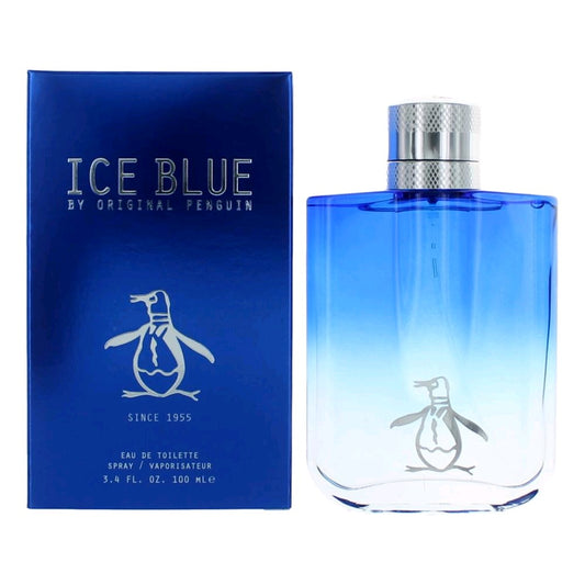 Original Penguin Ice Blue by Munsingwear, 3.4 oz EDT Spray for Men