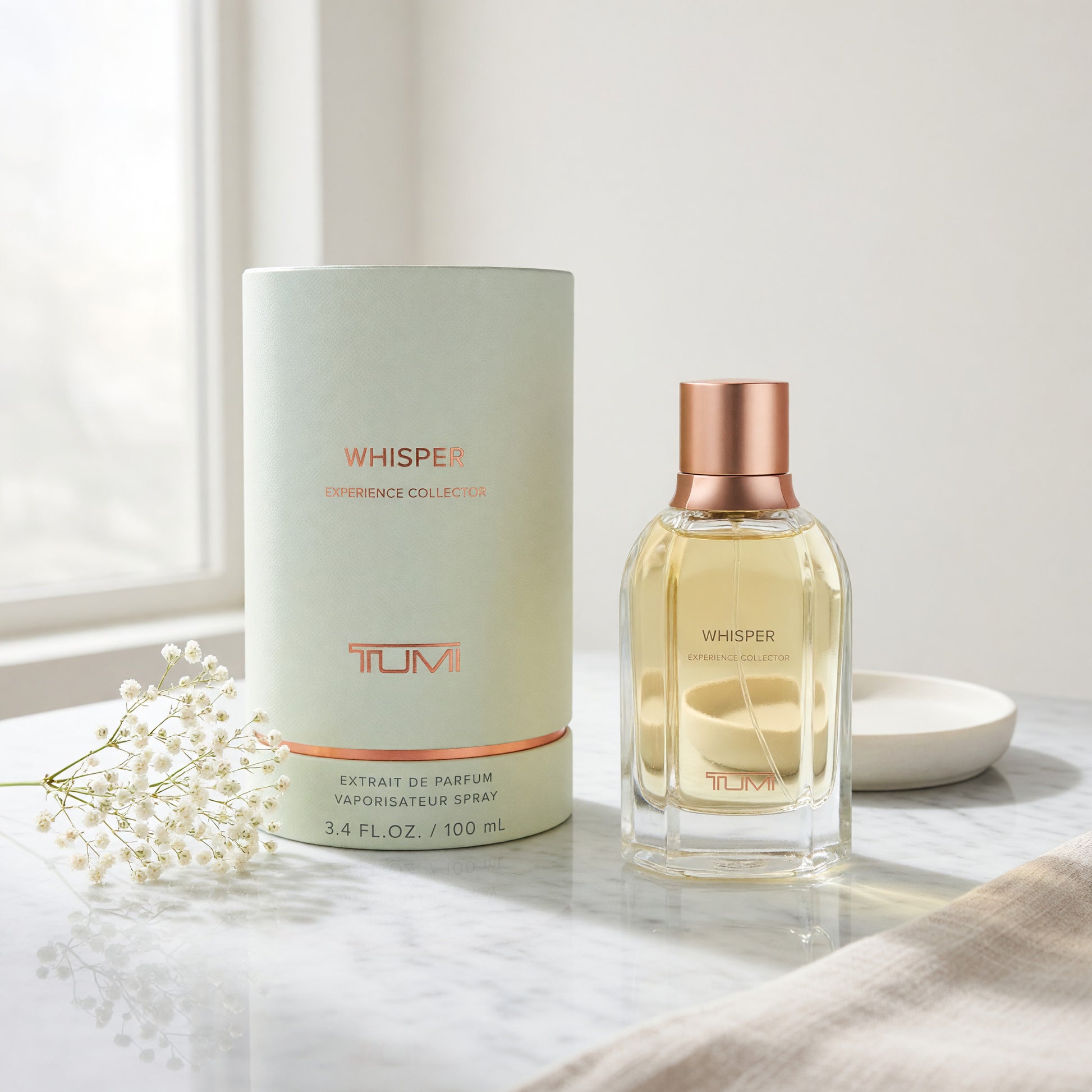 Whisper Experience Collector by Tumi, 3.4oz Extrait de Parfum Spray women