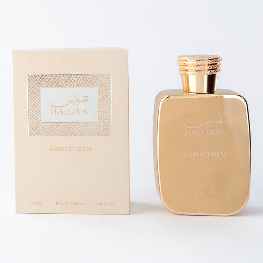 Hawas Addiction by Rasasi, 3.4 oz EDP Spray for Unisex
