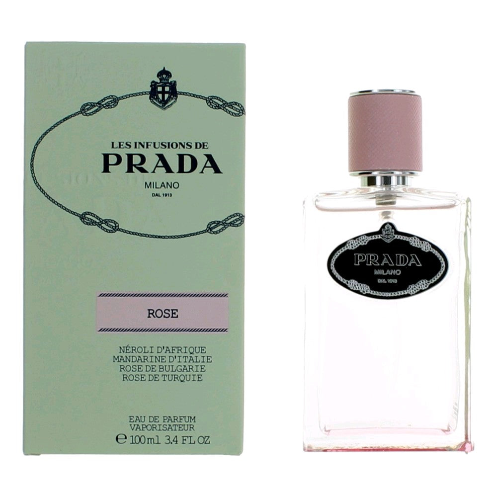 Prada Milano Infusion De Rose by Prada, 3.4 oz EDP Spray for Women