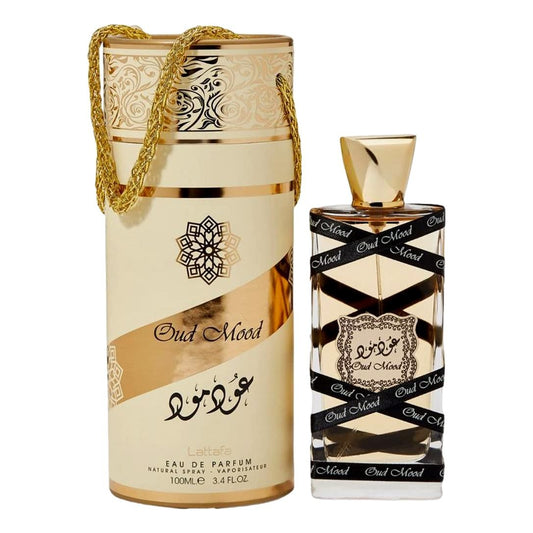 Oud Mood by Lattafa, 3.4 oz EDP Spray for Unisex