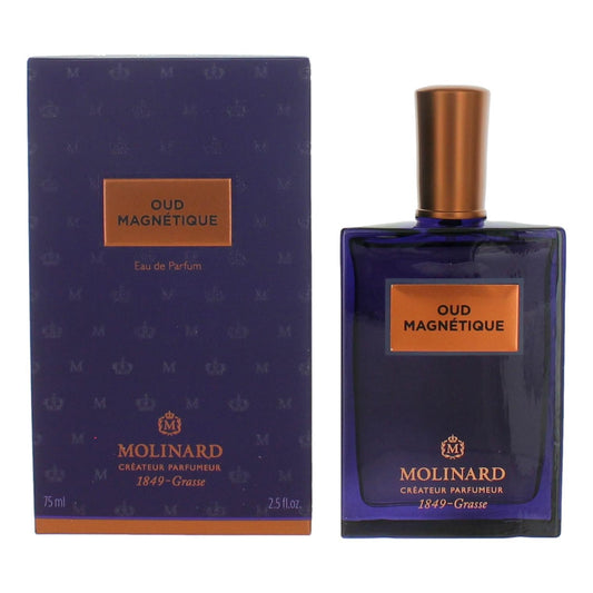 Oud Magnetique by Molinard, 2.5 oz EDP Spray for Unisex