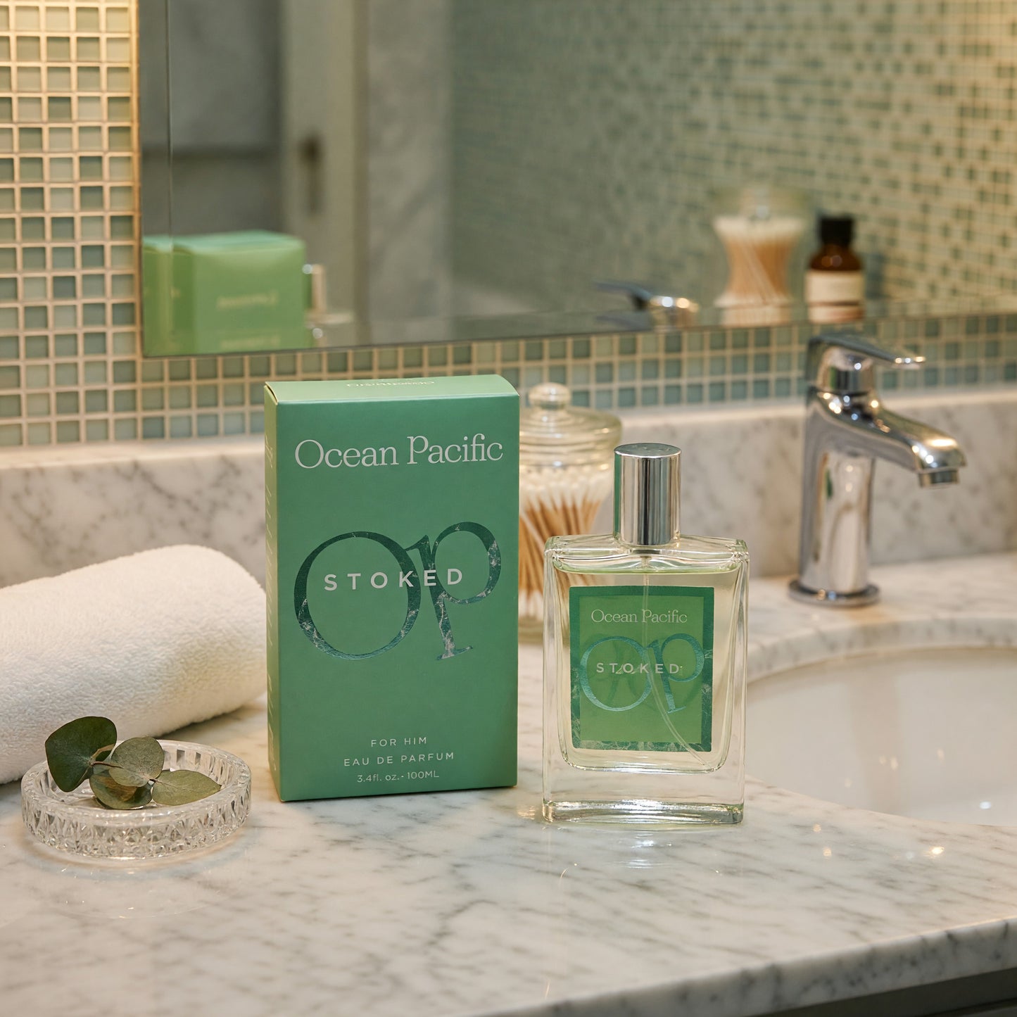 OP Stoked by Ocean Pacific, 3.4 oz EDT Spray for Men