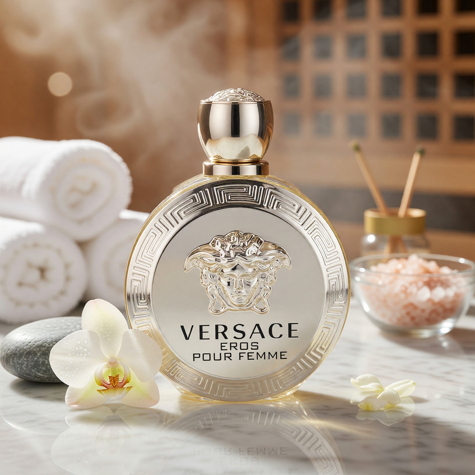Eros Pour Femme by Versace, 3.4 oz EDP Spray for Women TESTER