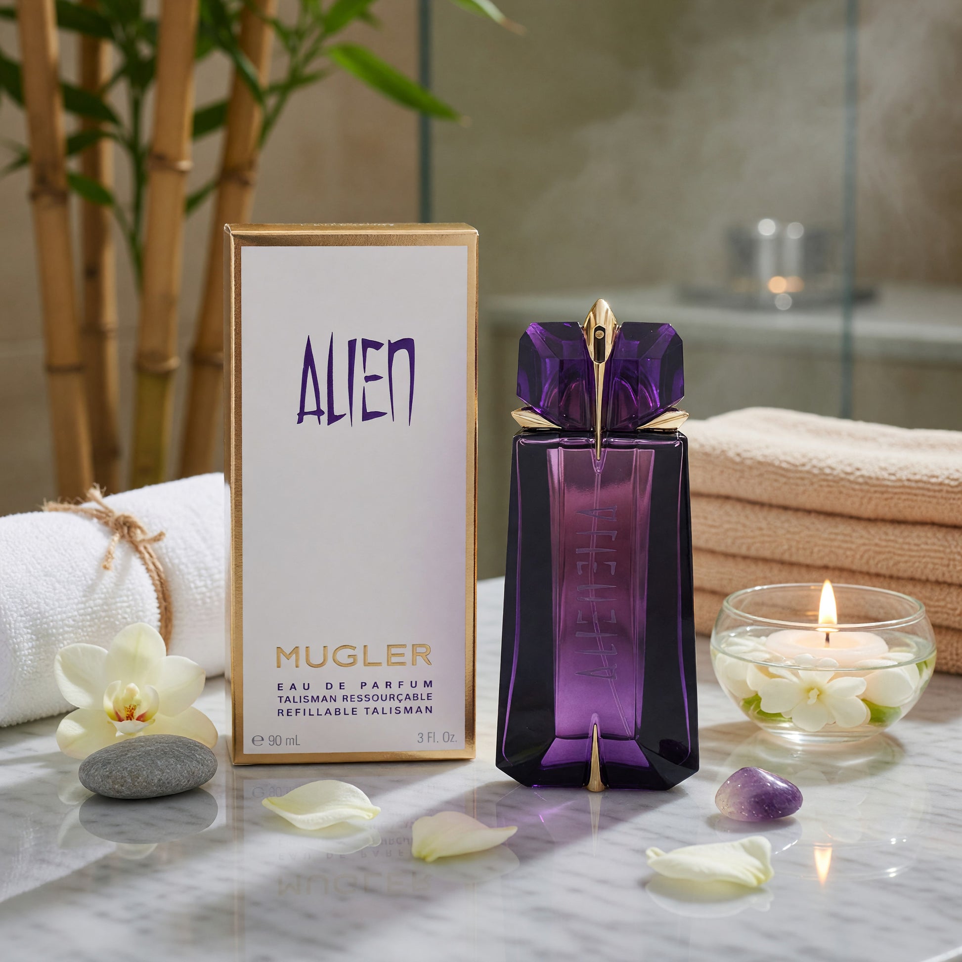 Alien by Thierry Mugler, 3 oz EDP Spray for Women Refillable