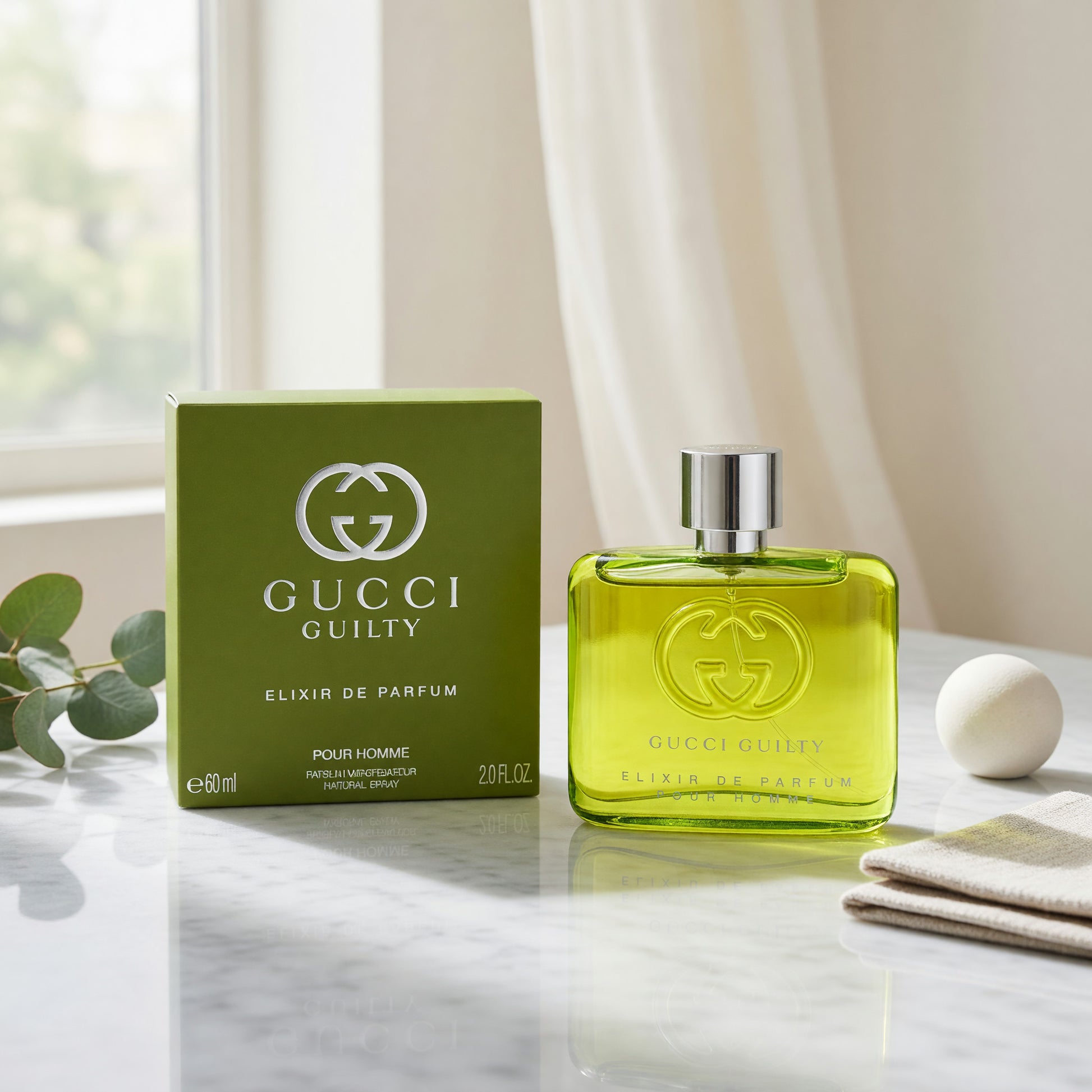Gucci Guilty Elixir De Parfum Pour Homme by Gucci, 2oz Parfum Spray men