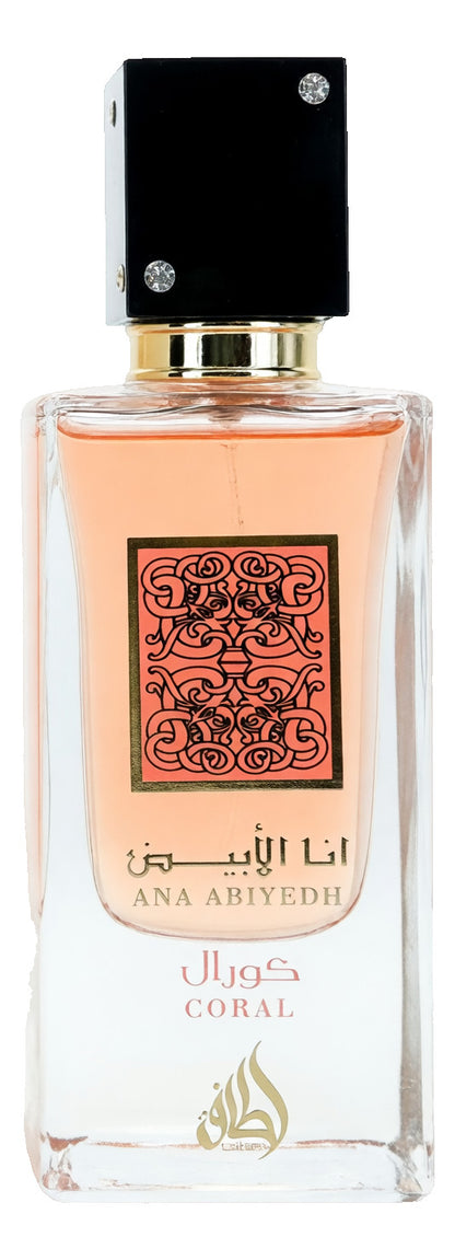 Ana Abiyedh Coral by Lattafa, 2 oz EDP Spray for Unisex