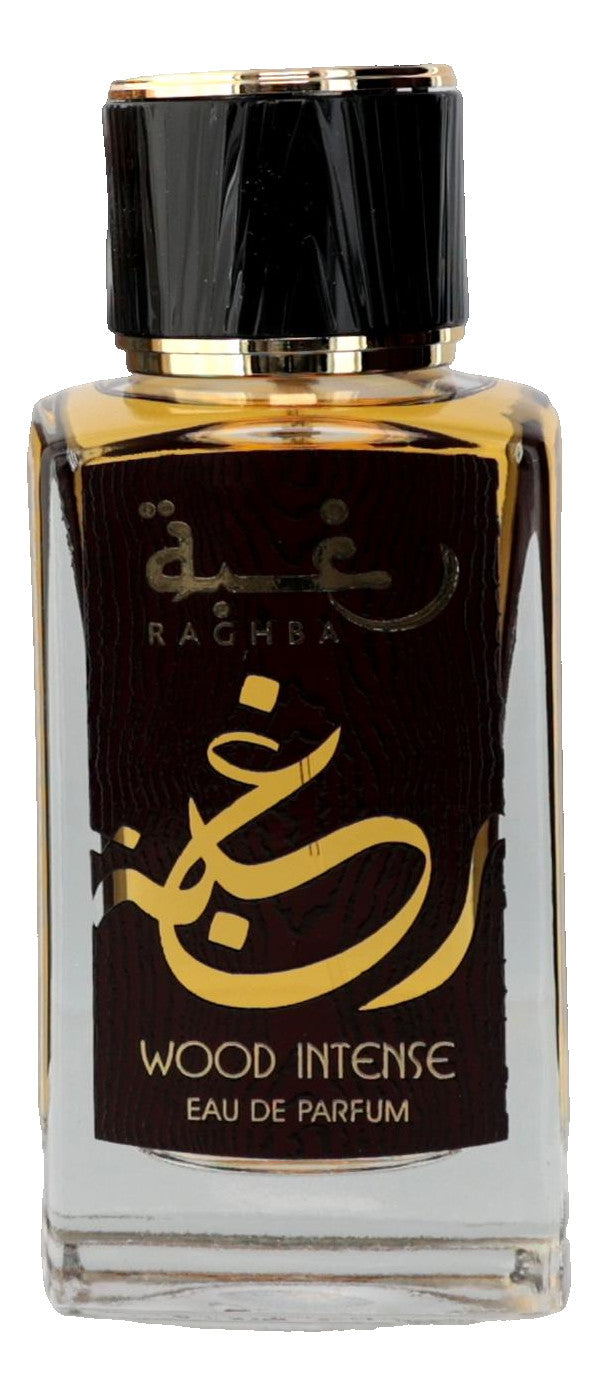 Raghba Wood Intense by Lattafa, 3.4 oz EDP Spray for Men