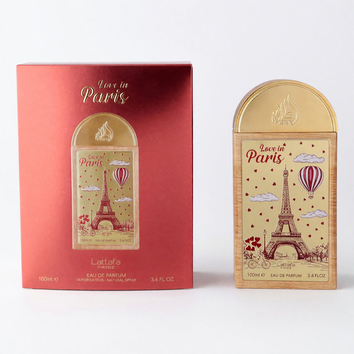 Love In Paris by Lattafa Pride, 3.4 oz EDP Spray for Women