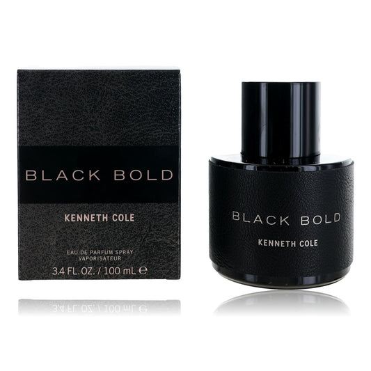 Kenneth Cole Black Bold by Kenneth Cole, 3.4 oz EDP Spray for Men 