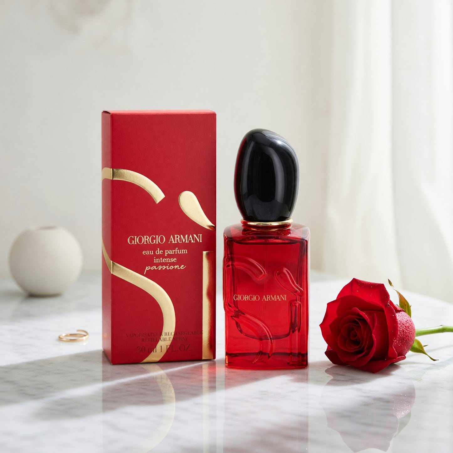 Sì Passione Intense by Giorgio Armani, 1.0oz EDP Refillable Spray women