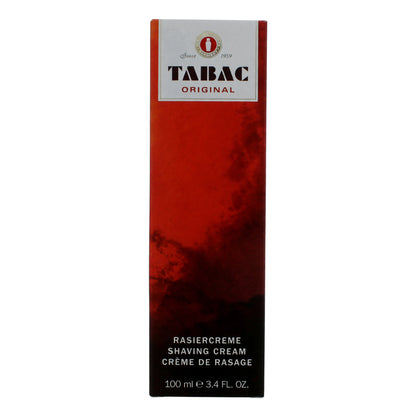 Tabac by Maurer & Wirtz, 3.4 oz Shaving Cream for Men