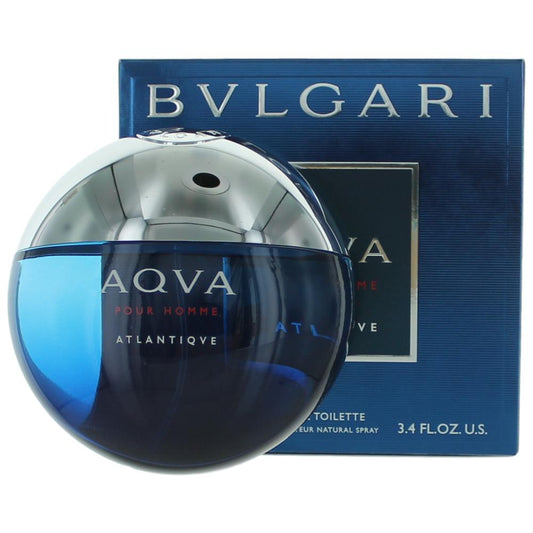 Aqva Atlantiqve by Bvlgari, 3.4 oz EDT Spray for Men (Aqua Atlantique)