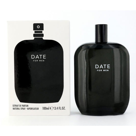 Date by Fragrance One, 3.4 oz Extrait De Parfum Spray for Men