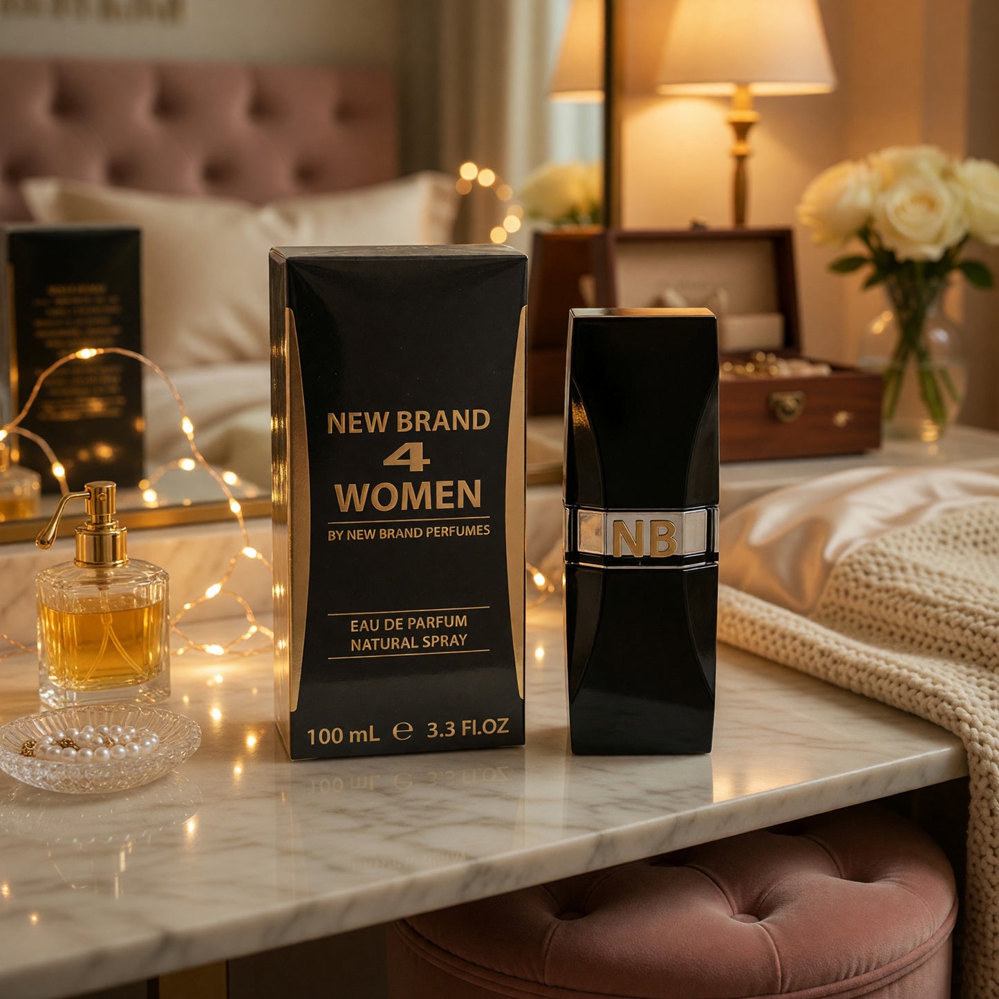 4 Women by New Brand, 3.3 oz EDP Spray for Women