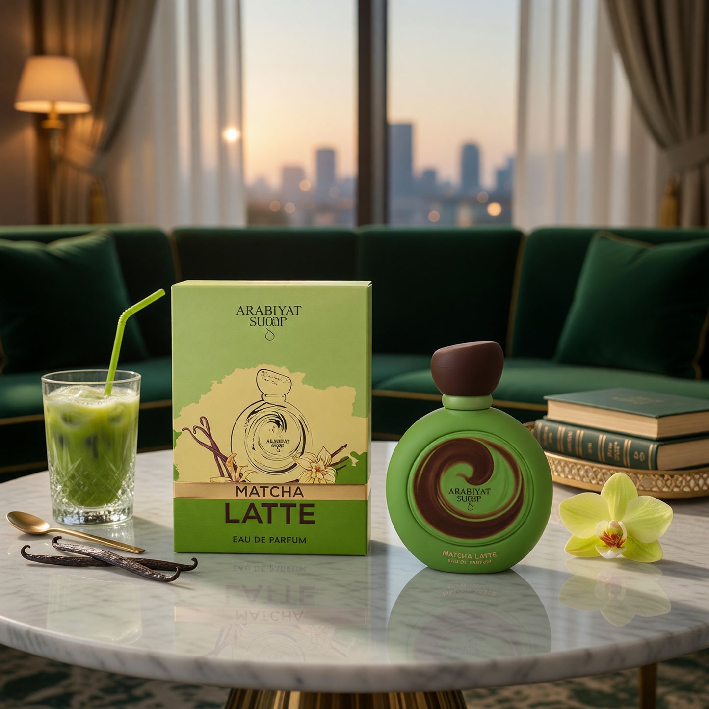 Arabiyat Sugar Matcha Latte by Arabiyat, 3.4 oz EDP spray for Unisex