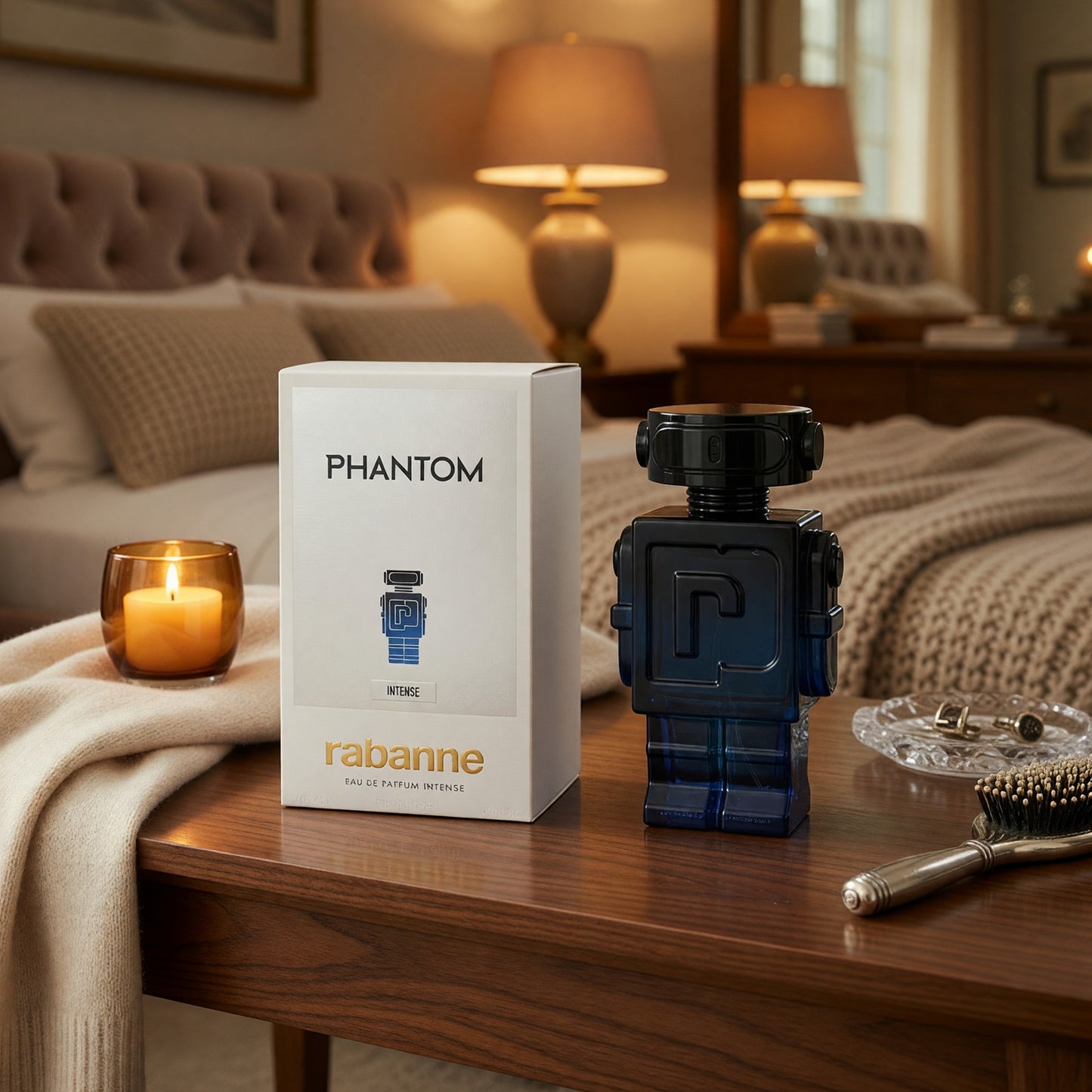Phantom by Paco Rabanne, 3.4 oz EDP Intense for Men 