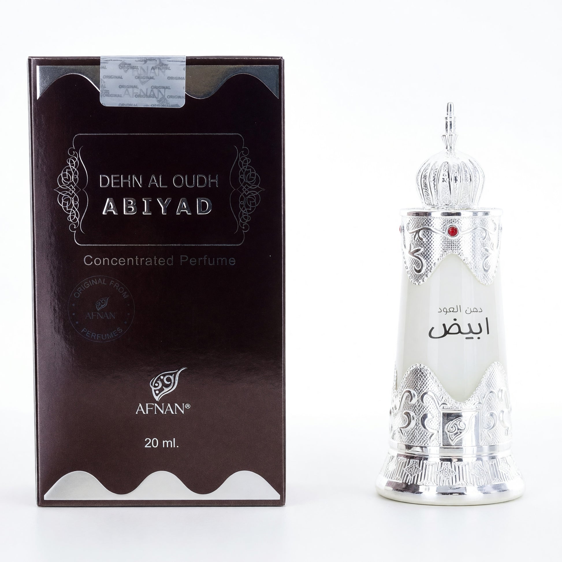 Dehn Al Oudh Abiyad by Afnan, 0.67 oz Perfume Oil for Unisex