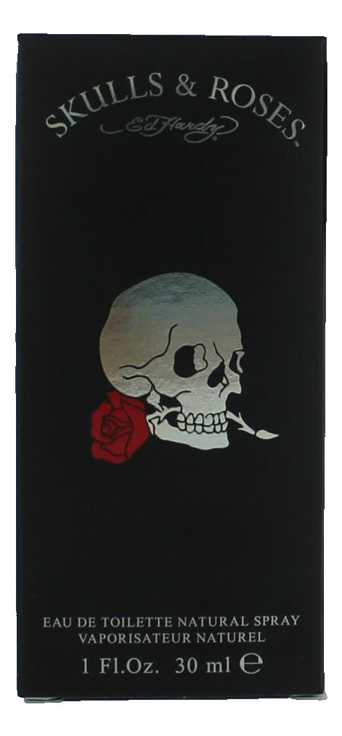 Ed Hardy Skulls & Roses by Ed Hardy, 1 oz EDT Spray for Men