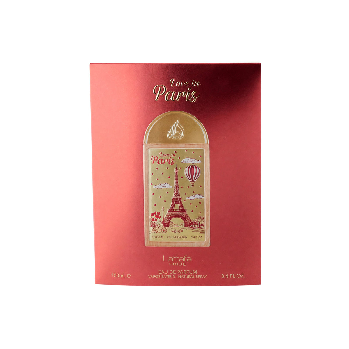 Love In Paris by Lattafa Pride, 3.4 oz EDP Spray for Women