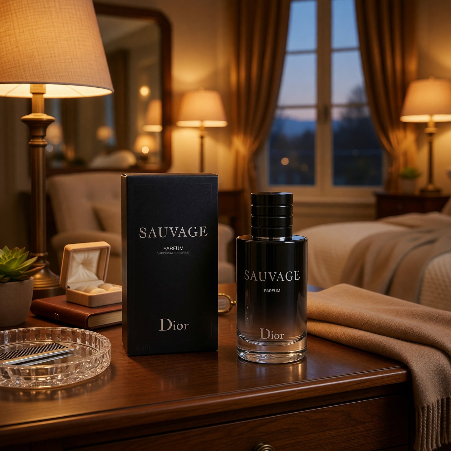 Sauvage by Christian Dior, 3.4 oz Parfum Spray for Men