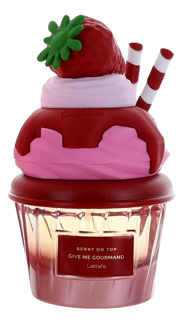 Berry On Top Give Me Gourmand by Lattafa, 2.53 oz EDP Spray for Women