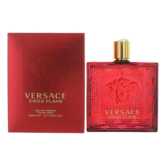 Eros Flame by Versace, 6.7 oz EDP Spray for Men