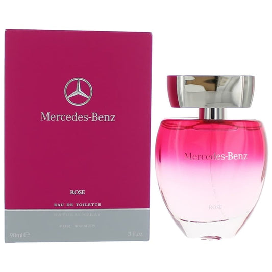 Mercedes Benz Rose by Mercedes Benz, 3 oz  EDT Spray for Women