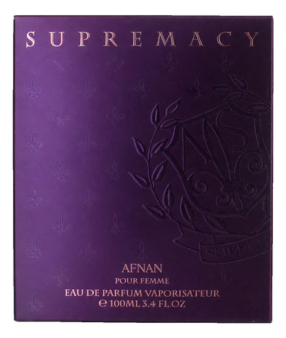 Supremacy Purple by Afnan, 3.4 oz EDP Spray for Women
