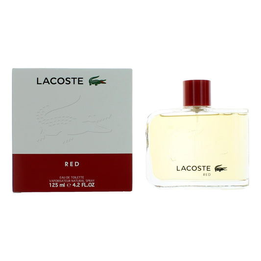 Lacoste Red by Lacoste, 4.2 oz EDT Spray for Men