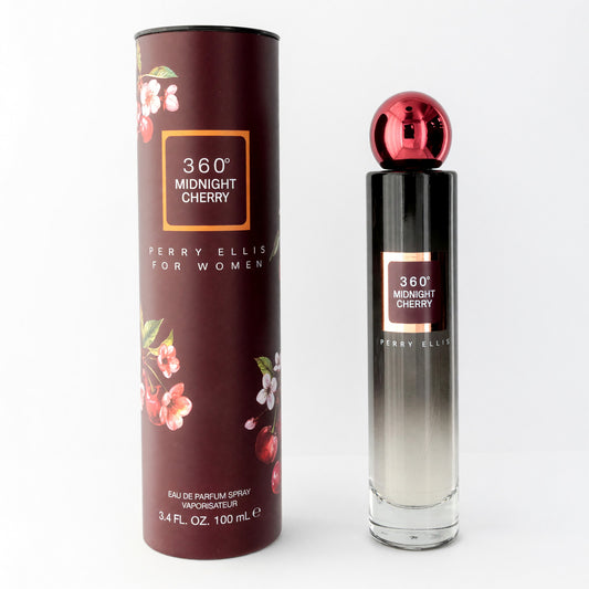 360 Midnight Cherry By Perry Ellis, 3.4 oz EDP Spray For Women