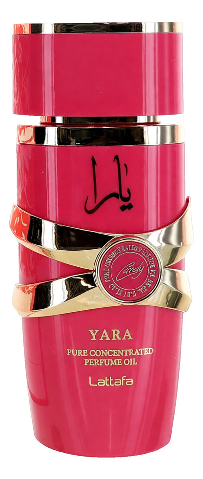Yara Candy by Lattafa, 0.7 oz Concentrated Perfume Oil for Women  
