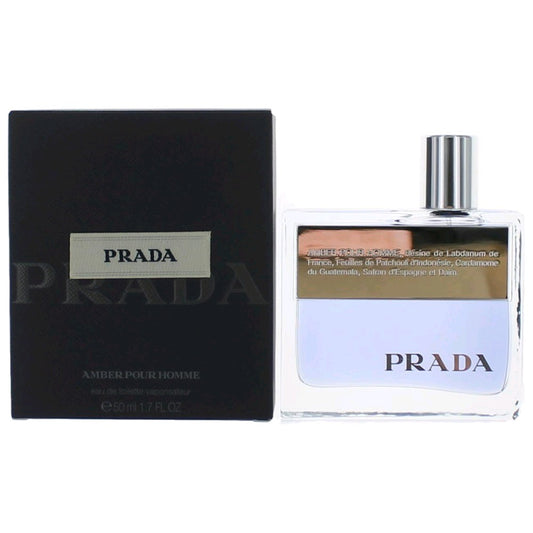 Prada Amber by Prada, 1.7 oz EDT Spray for Men