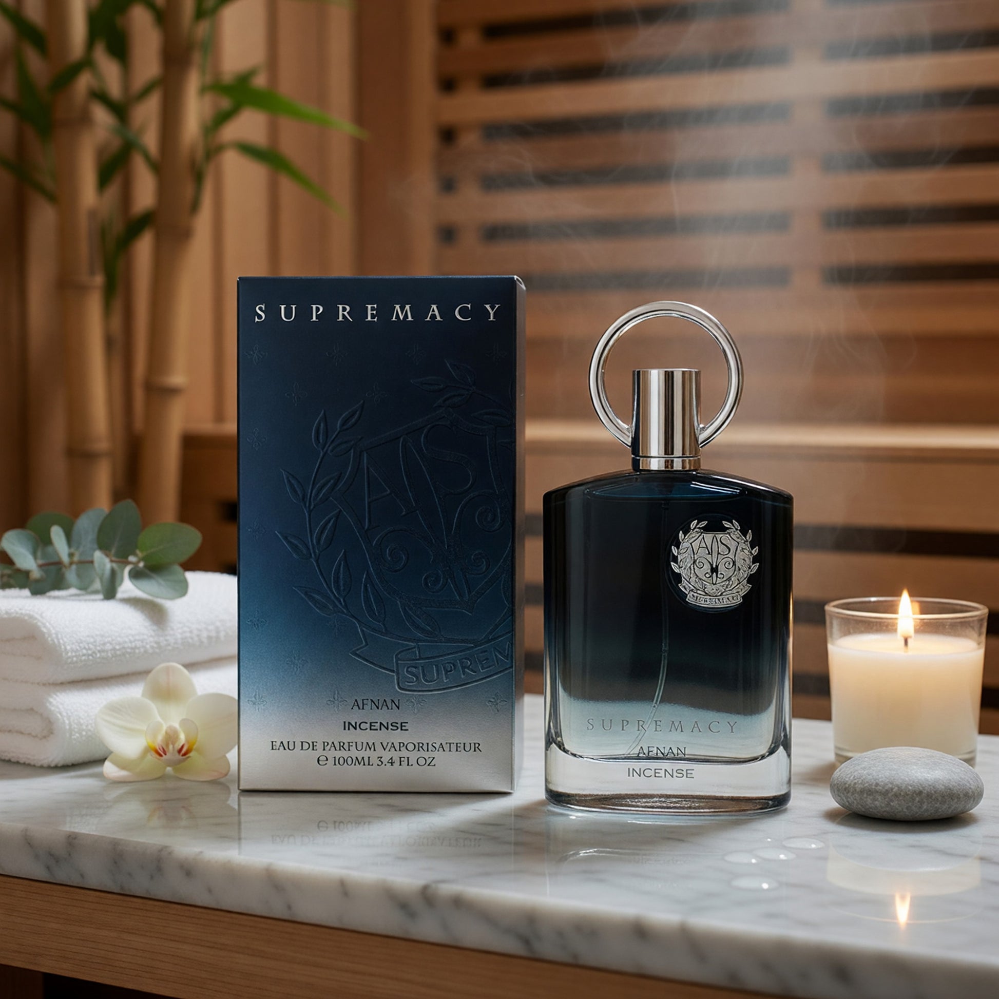 Supremacy Incense by Afnan, 3.4 oz EDP Spray for Men