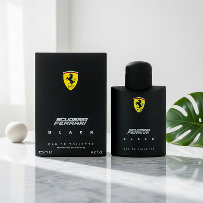 Ferrari Black by Scuderia Ferrari, 4.2 oz EDT Spray for Men