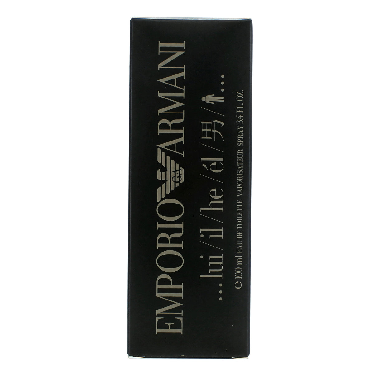 Emporio Armani He by Emporio Armani, 3.4 oz EDT Spray for Men