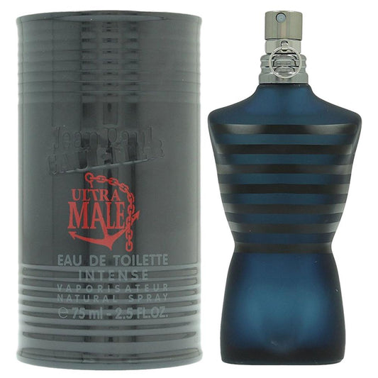 Jean Paul Gaultier Ultra Male by JPG, 2.5 oz  EDT Intense Spray men