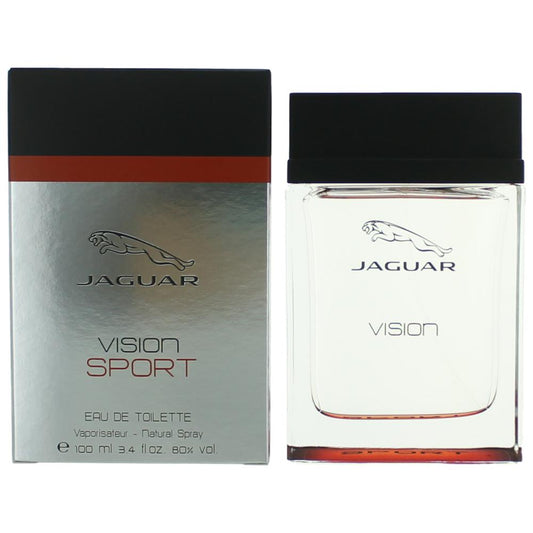 Jaguar Vision Sport by Jaguar, 3.4 oz EDT Spray for Men