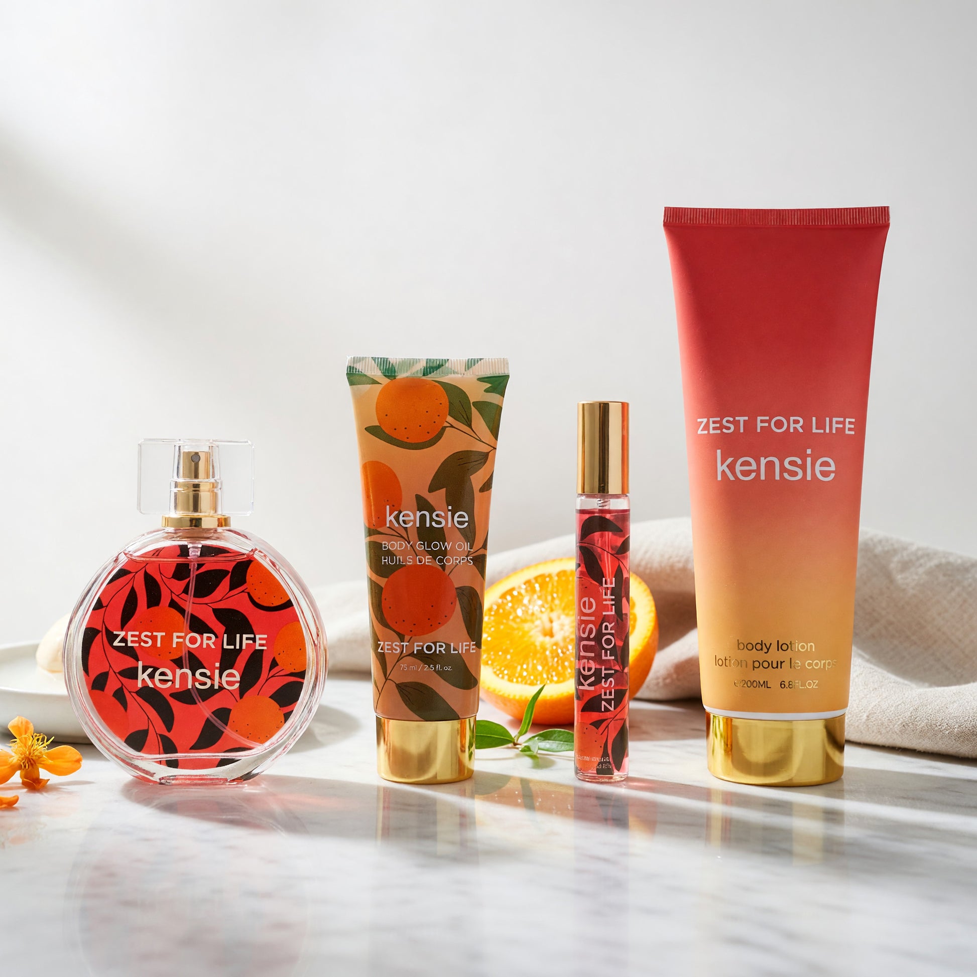 Kensie Zest For Life by Kensie, 4 Piece Gift Set for Women