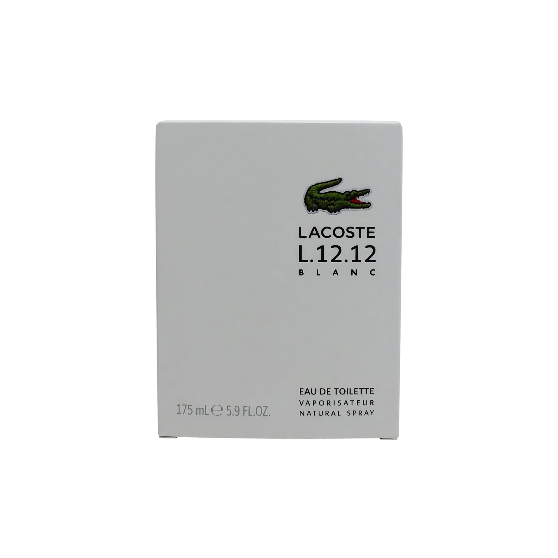 Lacoste L.12.12 White Blanc by Lacoste, 5.9 oz EDT Spray for Men