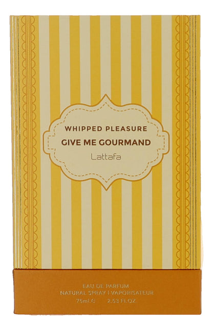 Whipped Pleasure Give Me Gourmand by Lattafa, 2.53oz EDP Spray women